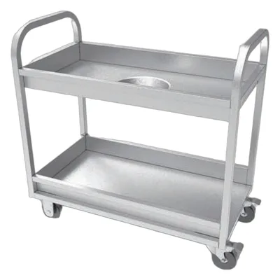 Double-Layer Leftover Food Cart